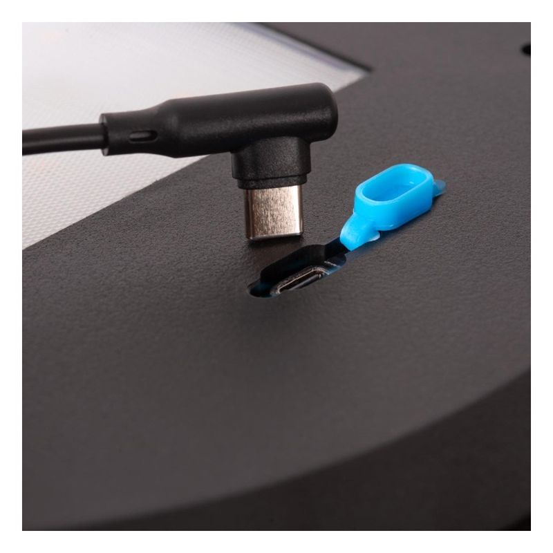 Lucide PINGI - Dobíjacia stojanová lampa Vnútorná/Vonkajšia - Batéria/batérie - Ø 30,5 cm - Rozm. - 1x3W 3000K - IP44 - Čierna